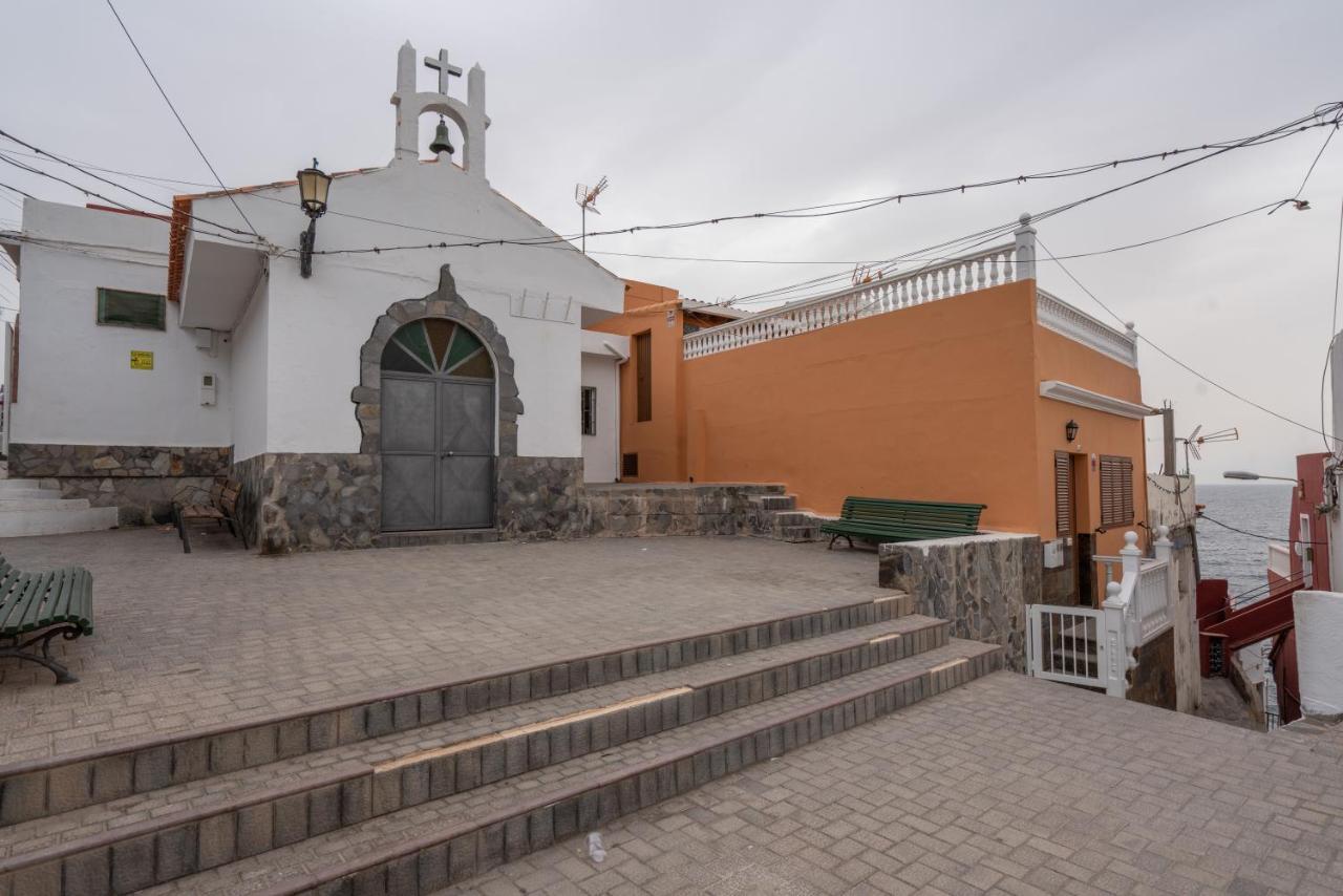 Romantic Cave With Big Terrace Overlooking The Sea Santa Cruz de Tenerife Exteriör bild